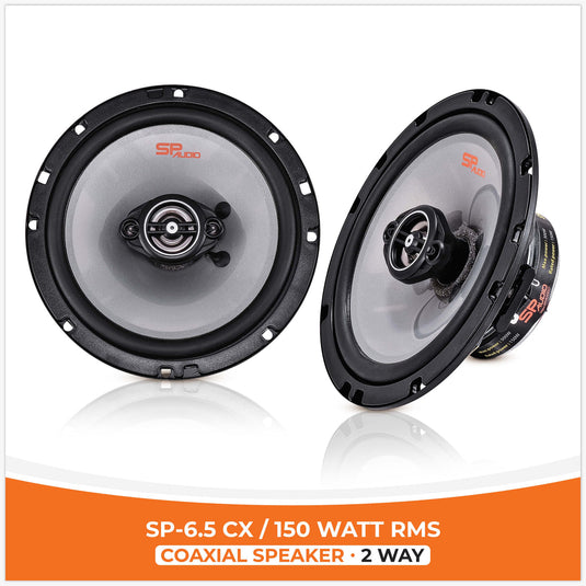 SP 6.5CX COAXIAL SPEAKERS 6.5"/16.5CM 150W RMS