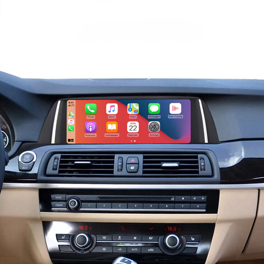 BMW 5 Series F10 ~ F11 2012-2016 NBT Linux 10.25'' WIRELESS Apple CarPlay Android Auto Screen