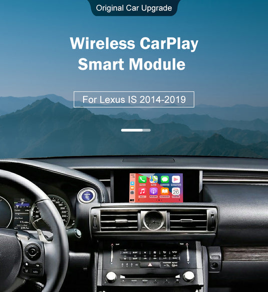 LEXUS IS Compatible Wireless Apple Carplay & Android Auto Upgrade KIT
