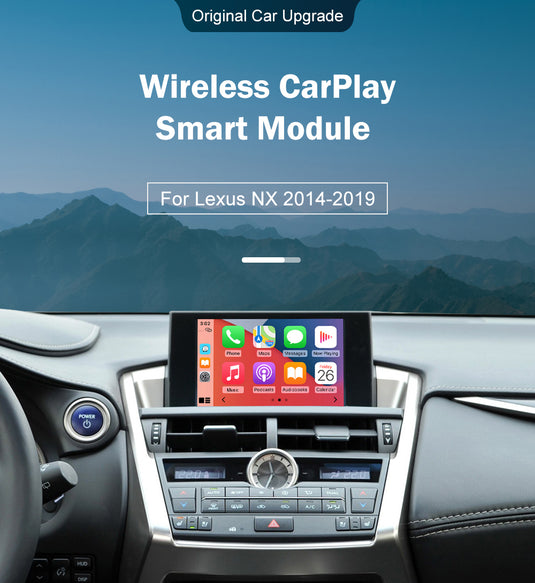 LEXUS NX Compatible Wireless Apple Carplay & Android Auto Upgrade KIT