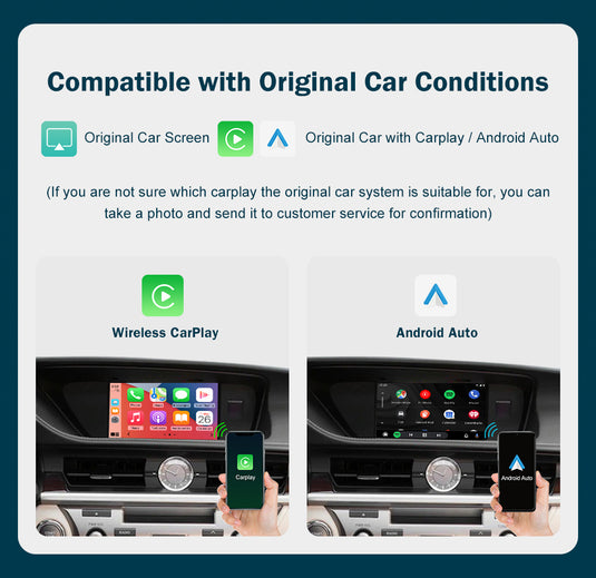 LEXUS ES Compatible Wireless Apple Carplay & Android Auto Upgrade KIT