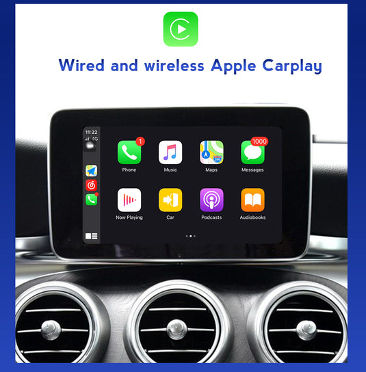 Mercedes Benz A / B / CLA Class WIRELESS Apple Carplay & Android Auto Upgrade KIT (2012-2014)