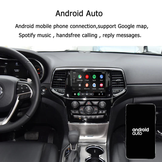 DODGE Challenger / JEEP 8.4" UCONNECT System WIRELESS Apple Carplay/ Wireless Android Auto Upgrade Kit