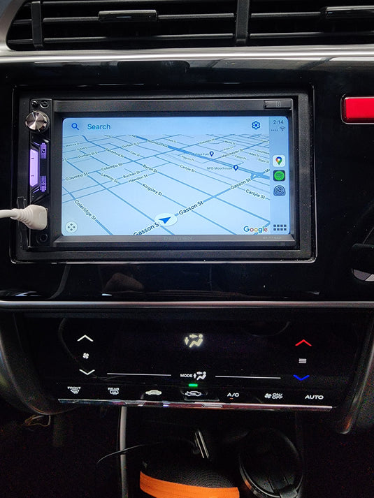 DERTON DT-715CA Double Din Apple Carplay / Android Auto Stereo