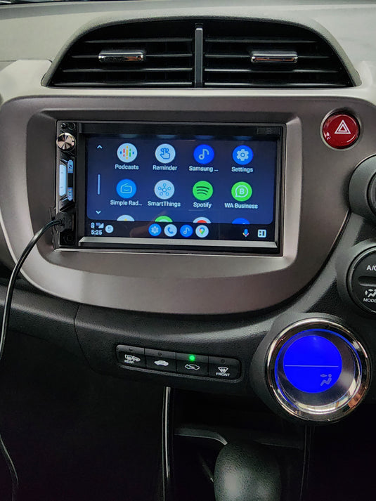 DERTON DT-715CA Double Din Apple Carplay / Android Auto Stereo