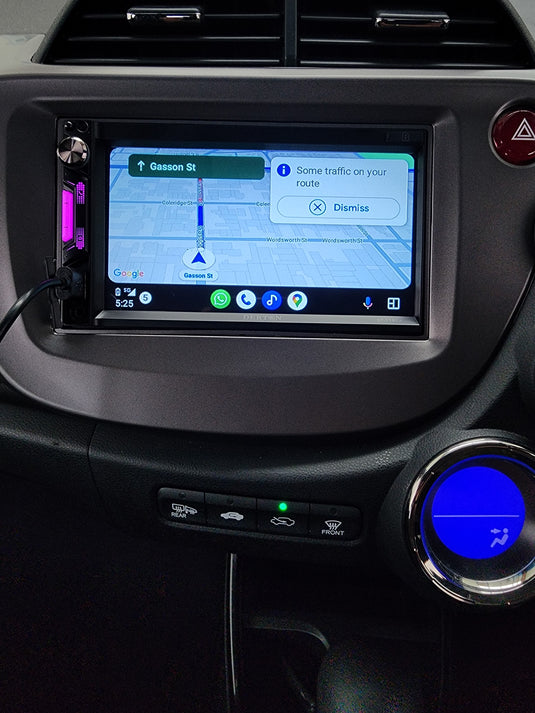 DERTON DT-715CA Double Din Apple Carplay / Android Auto Stereo