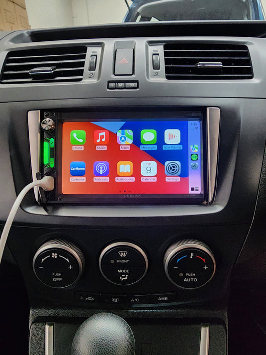 DERTON DT-715CA Double Din Apple Carplay / Android Auto Stereo