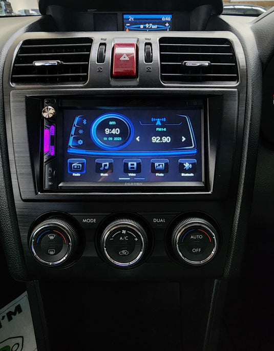 DERTON DT-625BT RADIO,AUX,USB,BT /MIRRORLINK Touch Stereo