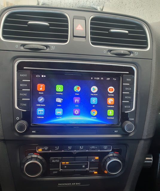 DERTON DT-815AN VW Volkswagen Style Android Stereo with Wireless CarPlay/ Android Auto Stereo