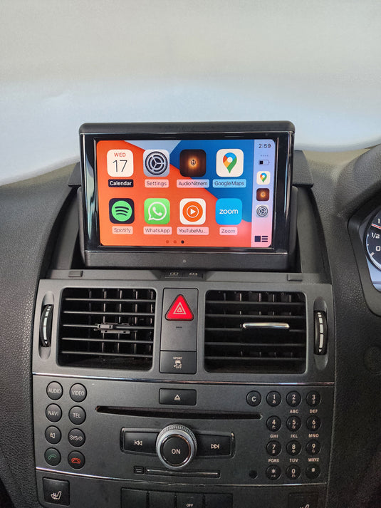 Mercedes Benz C Class WIRELESS Apple Carplay & Android Auto Upgrade KIT (2007-2011)