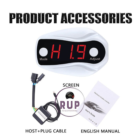 RUP 12-Drive Electronic Throttle Controller Accelerator Pedal with LOCK Function (PRE ORDER ONLY)