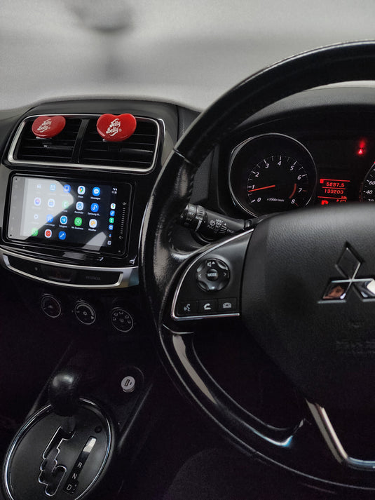 MITSUBISHI ASX Wireless Apple Carplay/ Android Auto Derton DT-200WCA Multimedia Unit/ retains factory camera/ swc