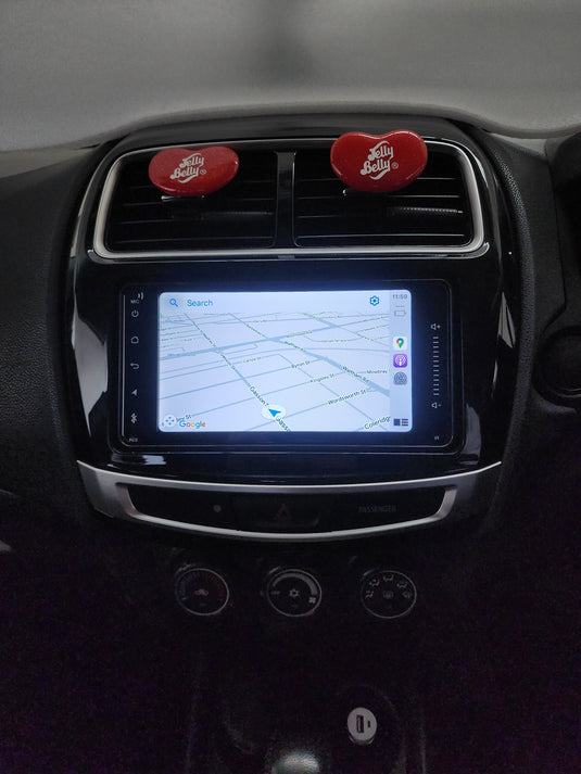 MITSUBISHI ASX Wireless Apple Carplay/ Android Auto Derton DT-200WCA Multimedia Unit/ retains factory camera/ swc