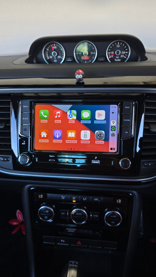 DERTON DT-850WCA VW Volkswagen Oem Style Wireless CarPlay & Android Auto usb C Stereo