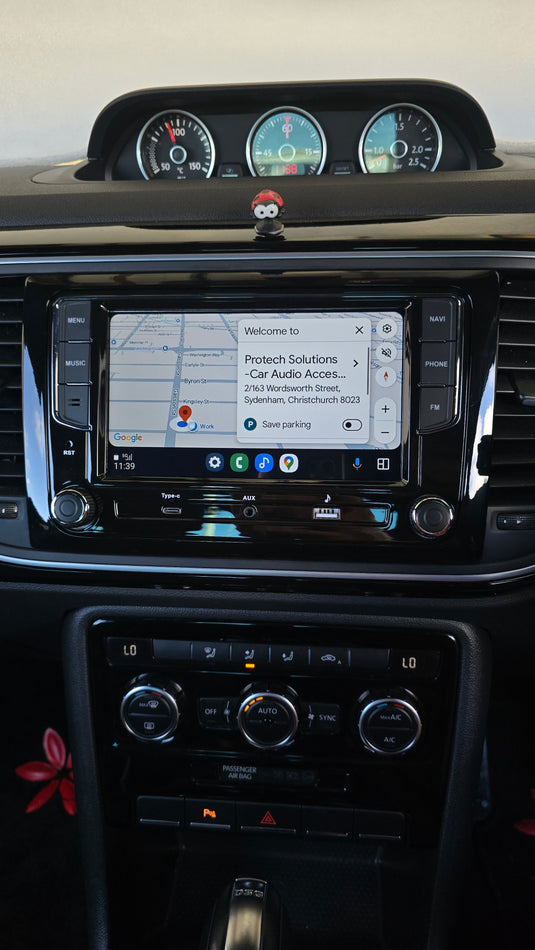 DERTON DT-850WCA VW Volkswagen Oem Style Wireless CarPlay & Android Auto usb C Stereo