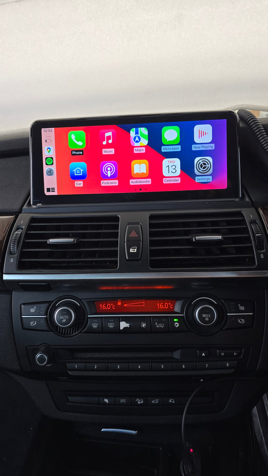 BMW 5 Series F10 F11 2010-2012 CIC Linux 10.25'' WIRELESS Apple CarPlay Android Auto Screen