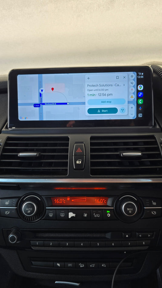 BMW 5 Series F10 F11 2010-2012 CIC Linux 10.25'' WIRELESS Apple CarPlay Android Auto Screen
