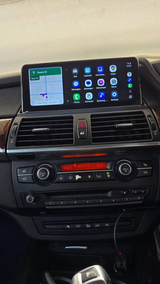 BMW X5 / X6 E70 E71 2007-2010 CCC / CIC Linux 10.25'' Wireless Apple CarPlay Android Auto Touch Screen