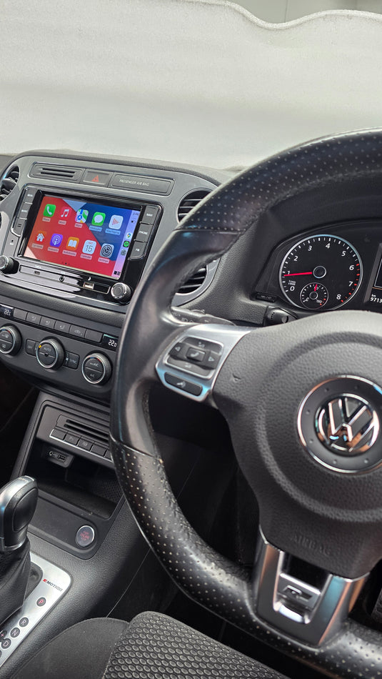 DERTON DT-850WCA VW Volkswagen Oem Style Wireless CarPlay & Android Auto usb C Stereo