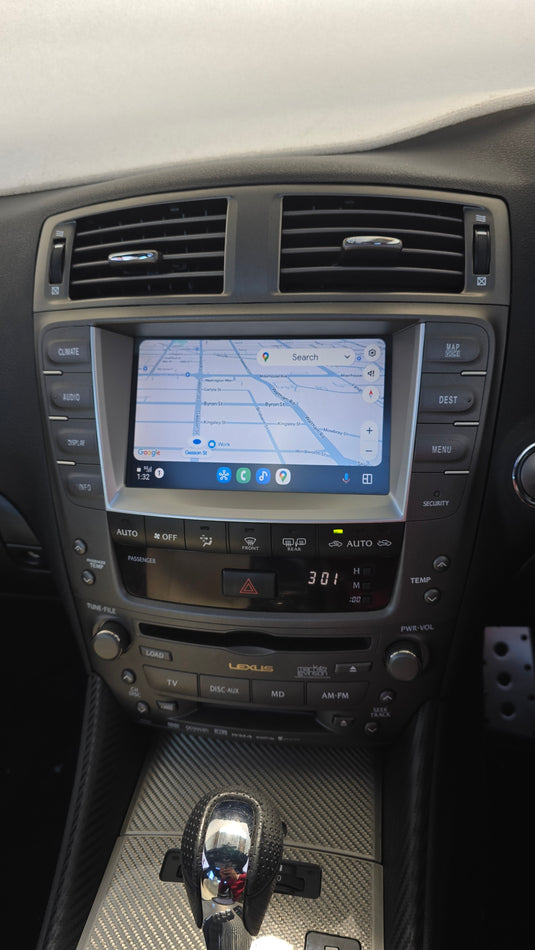 LEXUS IS250/ IS350/ ISF Compatible Wireless Apple CarPlay/ Wireless Android Auto Upgrade Kit