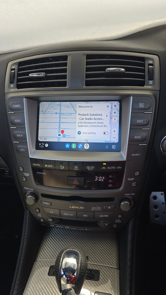 LEXUS IS250/ IS350/ ISF Compatible Wireless Apple CarPlay/ Wireless Android Auto Upgrade Kit