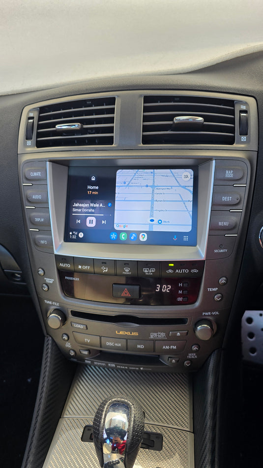 LEXUS IS250/ IS350/ ISF Compatible Wireless Apple CarPlay/ Wireless Android Auto Upgrade Kit