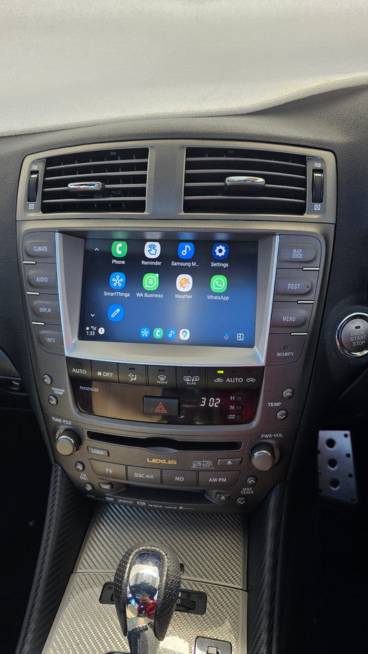 LEXUS IS250/ IS350/ ISF Compatible Wireless Apple CarPlay/ Wireless Android Auto Upgrade Kit