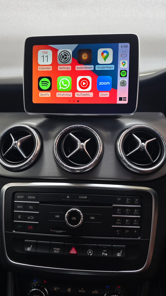 Mercedes Benz GLA NTG 5S1 Apple Carplay & Android Auto Activation (2015-2018 Selected Models Only)