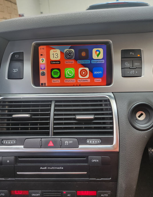 Audi Q7 / SQ7 / RSQ7 MMI 3G 3G+ WIRELESS Apple Carplay & Android Auto Upgrade KIT (2009-2015)