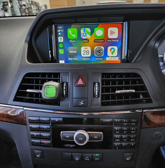 Mercedes Benz E Class WIRELESS Apple Carplay & Android Auto Upgrade KIT (2009-2011)