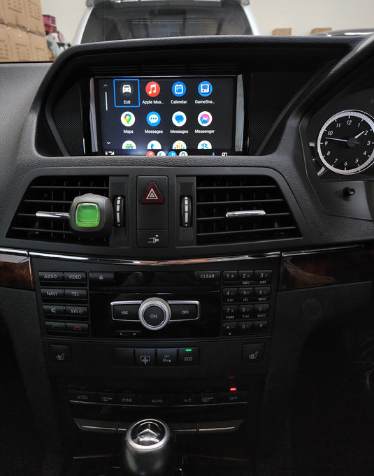 Mercedes Benz E Class WIRELESS Apple Carplay & Android Auto Upgrade KIT (2012-2014)