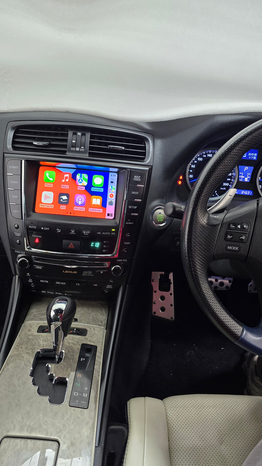 LEXUS IS250 IS350 ISF IS-F 2009+ Facelift Compatible WIRELESS APPLE CARPLAY/ ANDROID AUTO UPGRADE