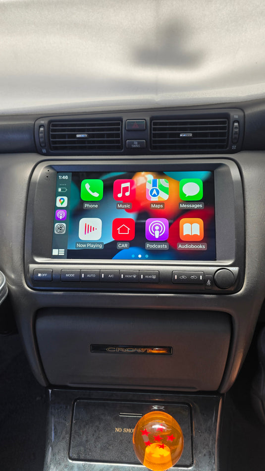 TOYOTA CROWN Wireless Apple Carplay/ Wireless Android Auto MultiMedia Unit Supports Factory AC Display/Controls
