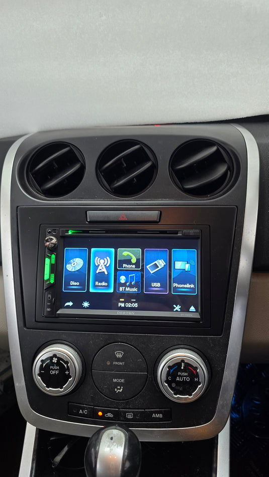 Derton DT-100DV CD/DVD Aux,USB, Bluetooth Double Din Stereo