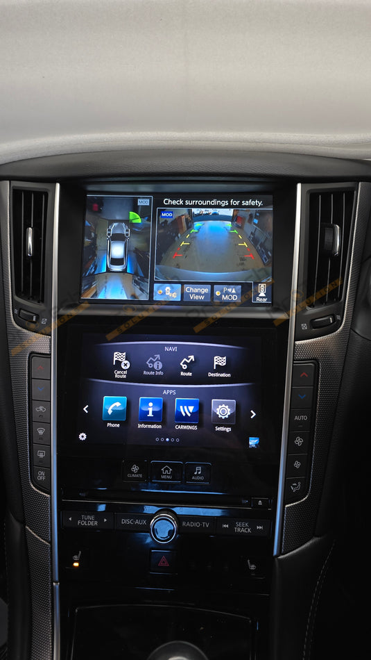 Nissan Skyline / Infiniti Wireless Apple CarPlay & Android Auto Integration Kit