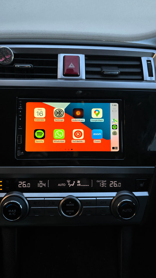 DERTON DT-600WCA Double Din Wireless CarPlay / Android Auto Multimedia Unit