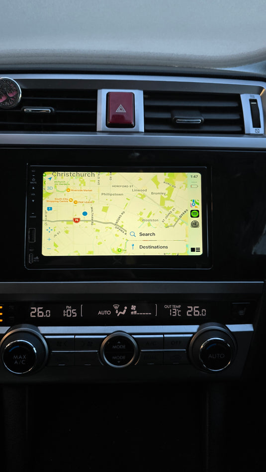 DERTON DT-600WCA Double Din Wireless CarPlay / Android Auto Multimedia Unit