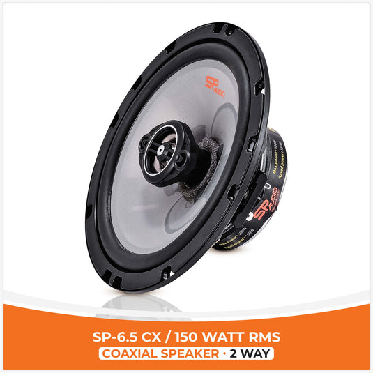 SP 6.5CX COAXIAL SPEAKERS 6.5"/16.5CM 150W RMS