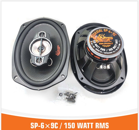 SP 6X9C 4 Way COAXIAL SPEAKERS 6X9"/16X22CM 150 RMS