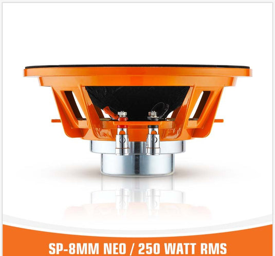 SP 8MM NEO MIDRANGE EXTREME 8"/20CM NEO MAGNET 250W RMS (Single Speaker)