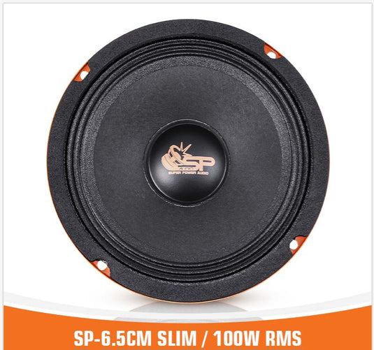 SP 6.5CM SLIM MIDRANGE SUPER SLIM 6,5"/16,5CM 100W RMS