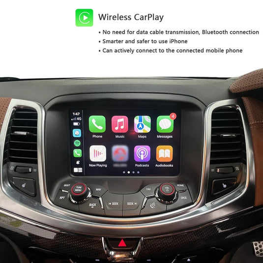 HOLDEN COMMODORE VF1 VF2 WIRELESS Apple Carplay & Android Auto KIT ** IN STOCK **