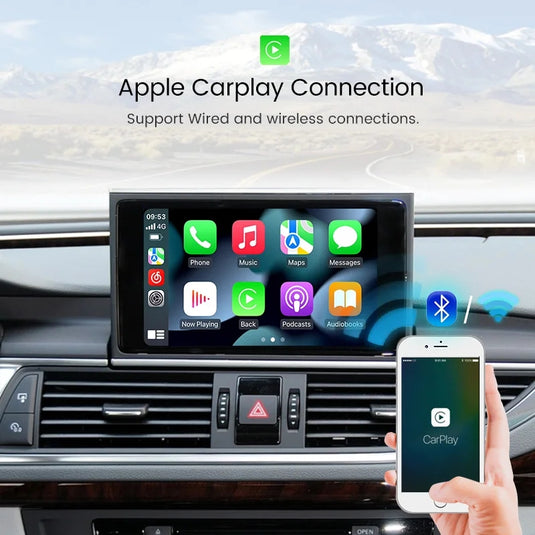 Audi A6 / S6 / RS6 WIRELESS Apple Carplay & Android Auto Upgrade KIT (RMC)