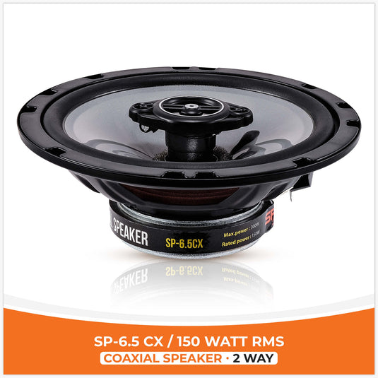 SP 6.5CX COAXIAL SPEAKERS 6.5"/16.5CM 150W RMS