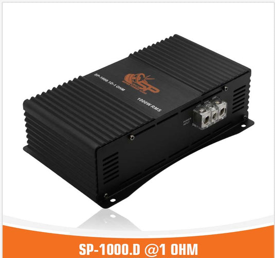 SP 1000D 1 OHM AMPLIFIER MONO FULL RANGE CLASS D
