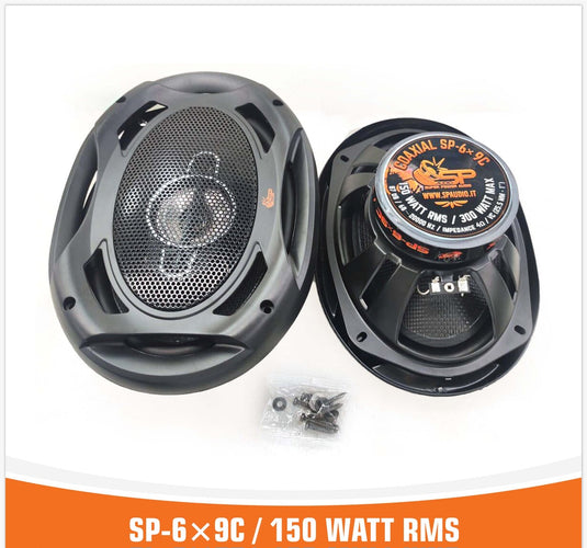 SP 6X9C 4 Way COAXIAL SPEAKERS 6X9"/16X22CM 150 RMS