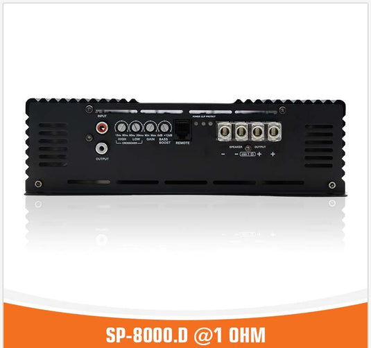 SP 8000D 1 OHM AMPLIFIER MONO FULL RANGE CLASS D