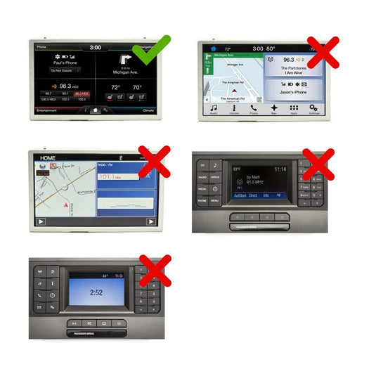 FORD RANGER 2015-2018 Wireless Apple CarPlay/ android auto Sync 2 upgrade Kit