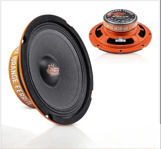 SP 8CM SLIM MIDRANGE SUPER SLIM 8"/20CM 150W RMS (PAIR)