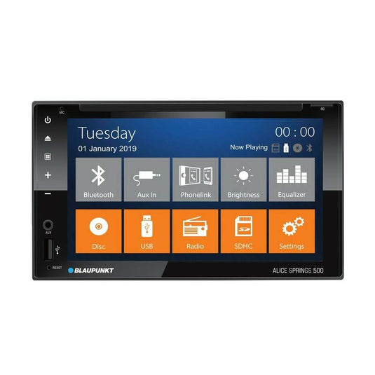 Blaupunkt Alice Spring 500 Car Stereo: 6.2" DVD/Bluetooth/USB